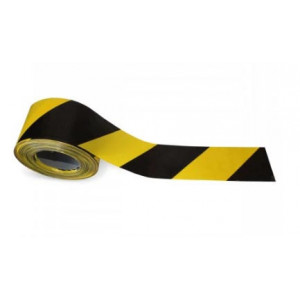 https://www.techni-contact.site/ressources/images/produits/merchandising/ruban-de-signalisation-jaune-et-noir-23443277-1.jpg - Polyéthylène - Format : 50mm x 100m ou 75mm x 250m - Couleur : jaune et noir
