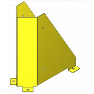 Sabot de protection pour rayonnage à palettes - Sabot de protection de montants d'échelles