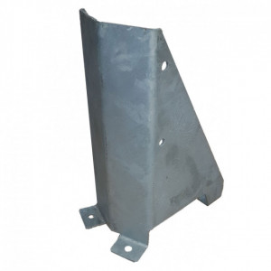 Sabot de protection rack galvanisé - Sabot de protection galvanisé permettant de protéger les racks à palettes contre les différents chocs.
