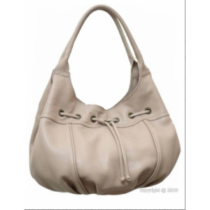 Sac besace en cuir - Fermeture par clip magnétique - Petite poche zippée