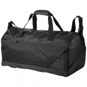 Sac de voyage en tarpaulin & nylon - Sac de voyage en Tarpaulin et nylon 420D, 1012 gr, Noir / bleu