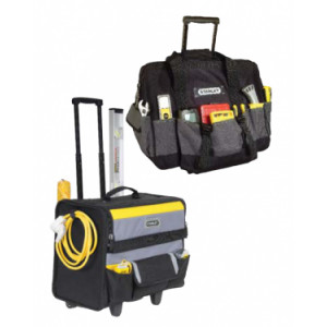 Sac porte-outils à roulettes - Dimensions (LxHxP)  cm : 27 x 38 x 48 - 27 x 40 x 45