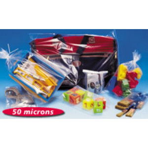 Sachet plastique - Dimensions (cm) : de 5 x 8 à 50 x 80