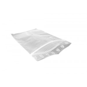 Sachet plastique fermeture zip - Dimensions : 60 x 80 mm