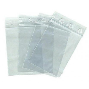 Sachet zip plastique - Transparent