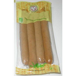 Saucisse de francfort bio - Poids : 250 g