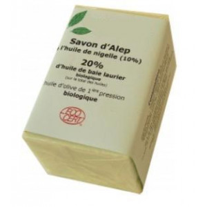 Savon d'Alep bio à l'huile de nigelle - 10% d’huile de nigelle