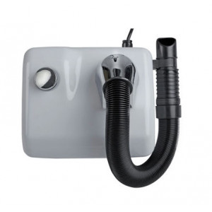 https://www.techni-contact.site/ressources/images/produits/merchandising/seche-cheveux-flexible-bouton-poussoir-51551719-1.jpg - Acier blanc - Puissance 1.200 W - Activation par bouton frontal