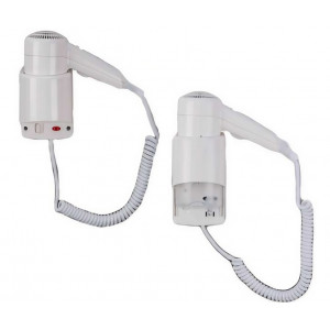 https://www.techni-contact.site/ressources/images/produits/merchandising/seche-cheveux-mural-support-pistolet-basic-ou-rasoir-abs-blanc-1200-w-74745191-1.jpg - Puissance : 1200 w - Basic ou Rasoir – Coque en ABS – Support pistolet