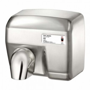 Sèche mains électrique automatique - Puissance : 2400 W - Temps de séchage : 20-25 sec - Matériau : 2 mm acier
