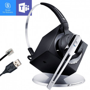 Sennheiser DW Office UC MS Mono - Casque Téléphone sans Fil - SEDWOFML-Sennheiser