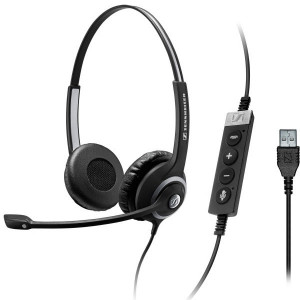 Sennheiser - SC260 USB UC MS Duo - Casque Téléphonique - SESC260IIUSBM-Sennheiser