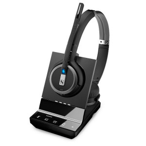 Sennheiser SDW 5065 UC Duo - Casque Téléphone sans Fil - SESDW5065-Sennheiser