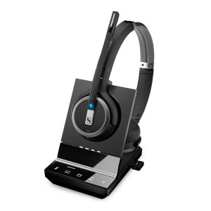 Sennheiser SDW 5066 UC Duo - Casque Téléphonique sans Fil - SESDW5066-Sennheiser