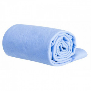 Serviette rafraîchissante bleue - Matière : Matelassage PVA 210 gr