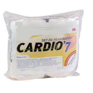 Set d'urgence pour réanimation cardio pulmonaire - Pratique : 1 set pour chaque intervention