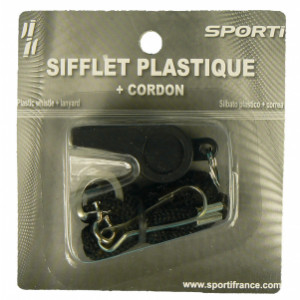 Sifflet plastique d'arbitrage - Matière : Plastique