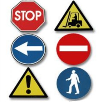 Dalle pictogramme pour la signalisation au sol - Dalle pictogramme clipsable en pvc 100% vierge - 50 x 50 cm - Epaisseur 7 mm