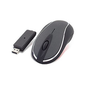 Souris optique noire sans fil - Souris optique sans fil - Noire USB