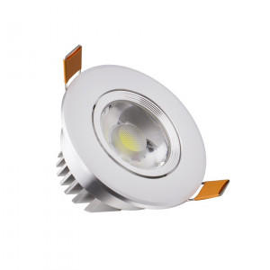 Spot COB LED encastrable orientable - Puissance : 7W