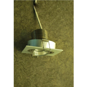 Spot LED encastrable et orientable - Système d’encastrement aluminium orientable