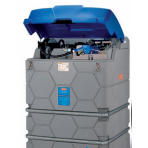 Station adblue double paroi 2500 l - Capacité : 2500 litres - Conforme NF EN 13341