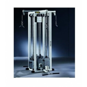 Station Biceps Triceps - Dimensions (Lxlxh) : 110x110x212 cm