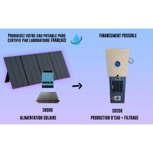 https://www.techni-contact.site/ressources/images/produits/merchandising/station-d-eau-atmospherique-avec-reservoir-panneau-solaire-46773146-1.jpg - Eau produite : jusqu’à 80 litres/jour   Panneau Solaire