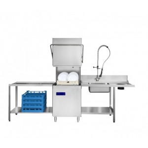 Station de lavage vaisselle professionnel - Panier 500 x 500 mm - Hauteur de lavage : 425 mm
