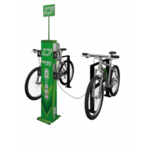 Station de réparation et recharge VAE - La station de réparation tout en un qui permet de réparer, regonfler et recharger son vélo