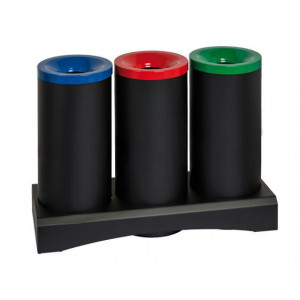 https://www.techni-contact.site/ressources/images/produits/merchandising/station-de-tri-selectif-antifeu-3x50-ou-3x70-l-32224895-1.jpg - 3 corbeilles antifeu avec socle - Capacité : 3x50 ou 3x70 L - Couleurs : Noir, Rouge-Vert-Bleu