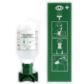 Station lave oeil - 500ml - Sérum Physiologique