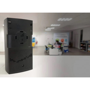 https://www.techni-contact.site/ressources/images/produits/merchandising/station-mesure-qualite-de-l-air-interieur-lte-m-190x135x70-mm-75165133-1.jpg - Paramètre : CO2, COVL, Formaldéhyde, Humidité, NO2, Pression, Température, COVT, PM 1/2,5/10c