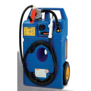 Station mobile adblue 100 L - Débit : 0,38 L par rotation - Cuve polyéthylène simple paroi