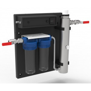 Stérilisateur de l'eau avec filtration - Pression max 6 bars