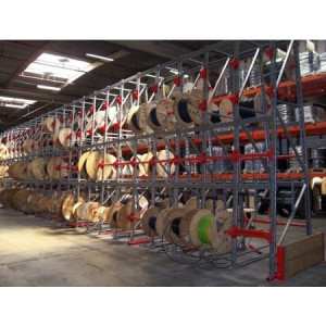 Stockage de tourets et de câble   - Stockage de tourets diamètre 600 mm à 1400 mm