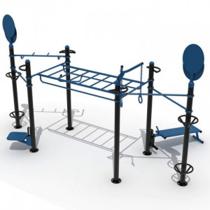 Structure d'extérieur functionnal training - Dimensions (L x l x H) : 555 x 350 x 324 mm