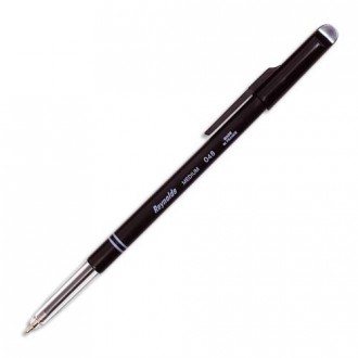 Stylo à bille Reynolds noir niveau d'encre visible