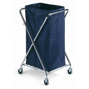 Support mobile pour sac poubelle 180 Litres - Capacités : 150 et 180 Litres