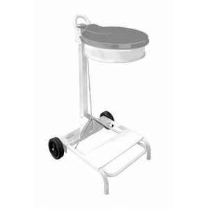 https://www.techni-contact.site/ressources/images/produits/merchandising/support-sac-mobile-a-pedale-en-acier-110-l-17315153-1.jpg - Acier - Capacité : 110 L - Couvercles colorés - Conforme à la méthode HACCP - Roues plastique Ø 150 mm