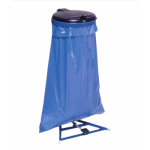 Support sac poubelle avec pédale - Capacité (L) : 120