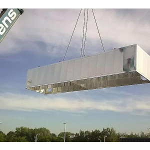 Système de ventilation par caisson - Panneaux sandwich  -   Réduction au niveau du bruit