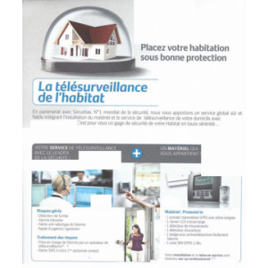 Système télésurveillance - Package complet de surveillance