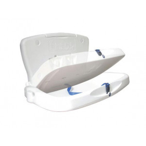 https://www.techni-contact.site/ressources/images/produits/merchandising/table-a-langer-pliable-pour-bebes-71678117-1.jpg - Capacité : jusqu’à 11 kg - Polyéthylène - Dimensions (L x P x H) : 513 x 872 x 510 mm