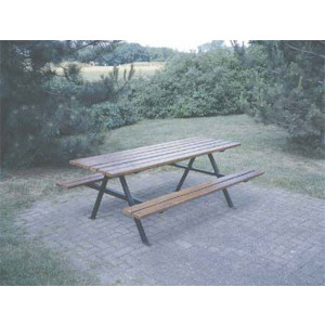 Table aire de repos - Dimension table (mm) : 2000 x 750