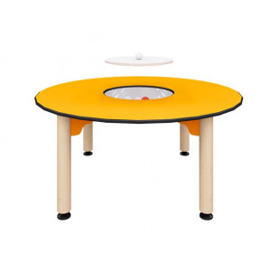 Table avec cloche - Dim : L 900 mm x P 900 mm   -  Dim : L 1200 mm x P 1200 mm