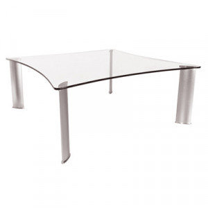 Table basse en verre pour accueil - TB-03