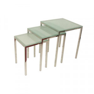 Table basse gigogne - Lot de 3 tables