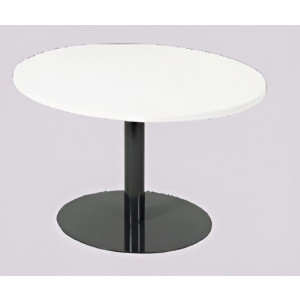 https://www.techni-contact.site/ressources/images/produits/merchandising/table-basse-moga-rond-dim-o-60-cm-plateau-melamine-74315531-1.jpg - Plateau en mélaminé - Piètement central métallique - Hauteur : 40 cm