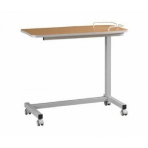 Table de lit 1 plateau - Plateau fixe : 92 x 46 cm